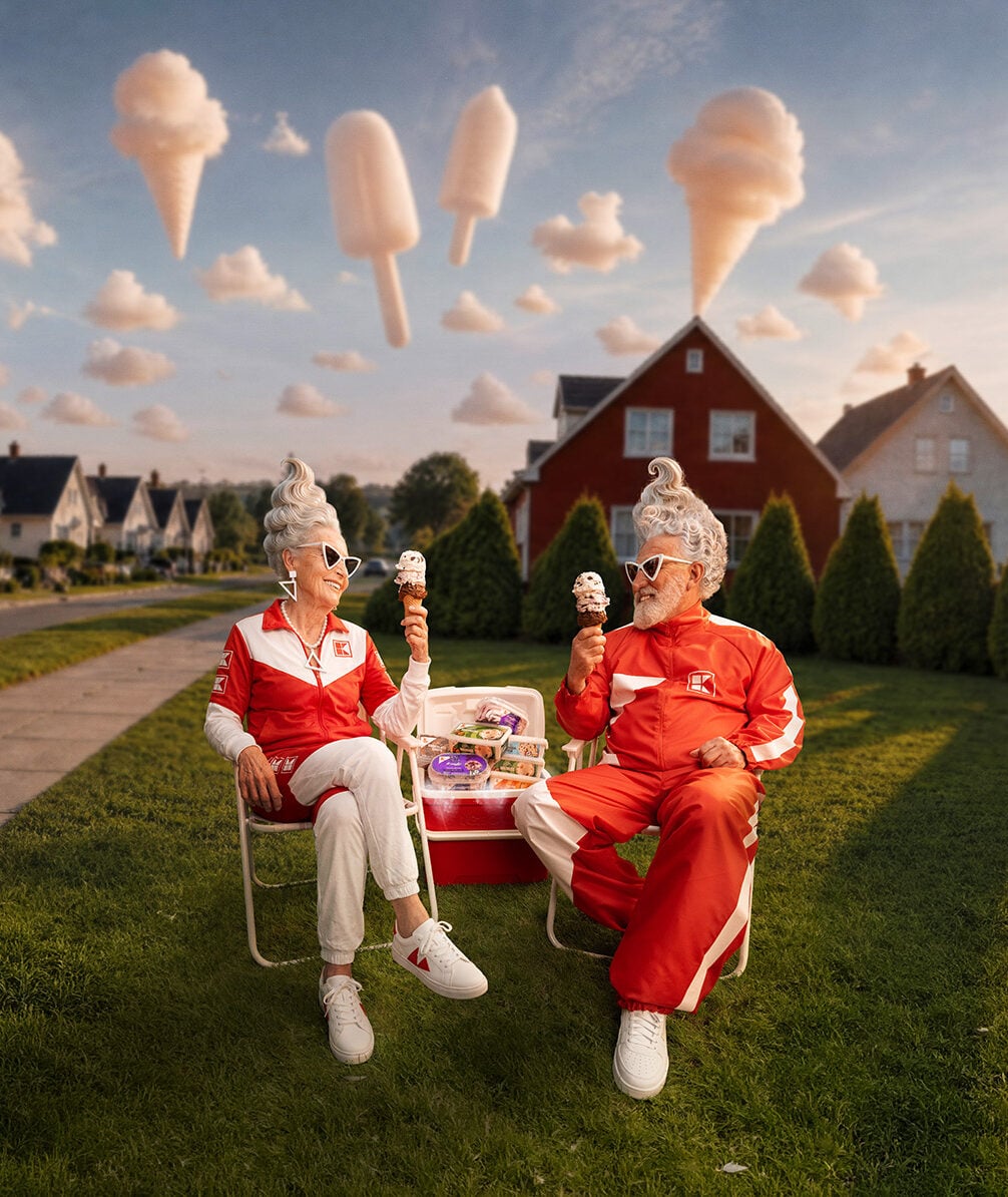 A new AI campaign for Kaufland is now on air! — © EASYdoesit