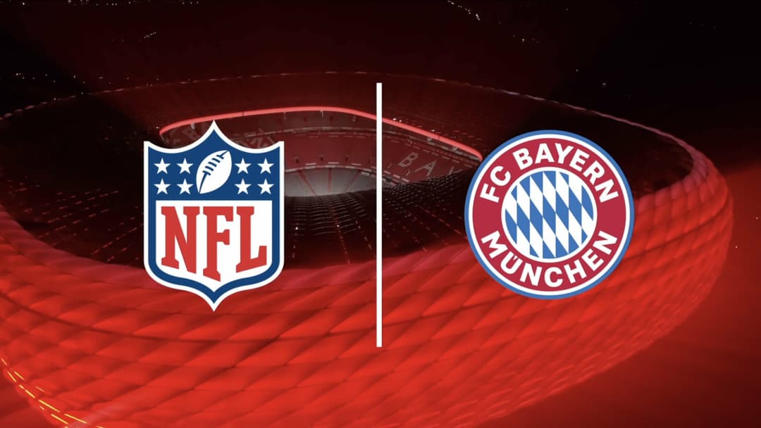 FC BAYERN X NFL - DAHOAM OF FOOTBALL by Sebastian Kortmann, 2022 - EASYdoesit