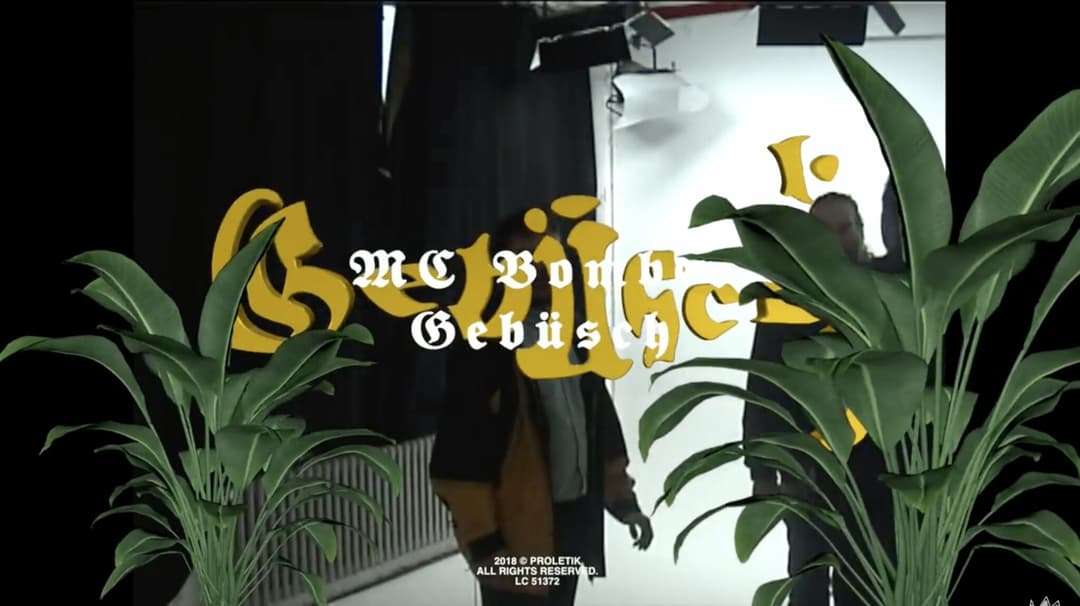 MC BOMBER – GEBÜSCH by Valentin Hansen, 2018 - EASYdoesit