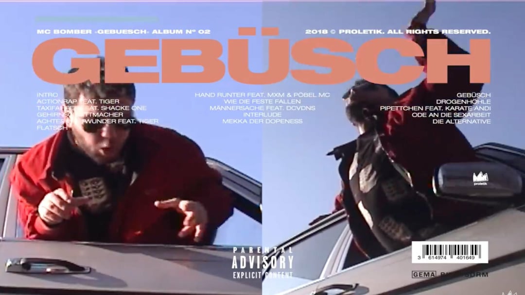 MC BOMBER – GEBÜSCH - EASYdoesit
