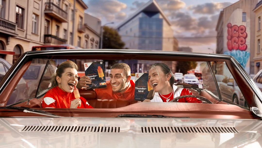 Our new hybrid AI campaign for Kaufland is now on air! — © EASYdoesit